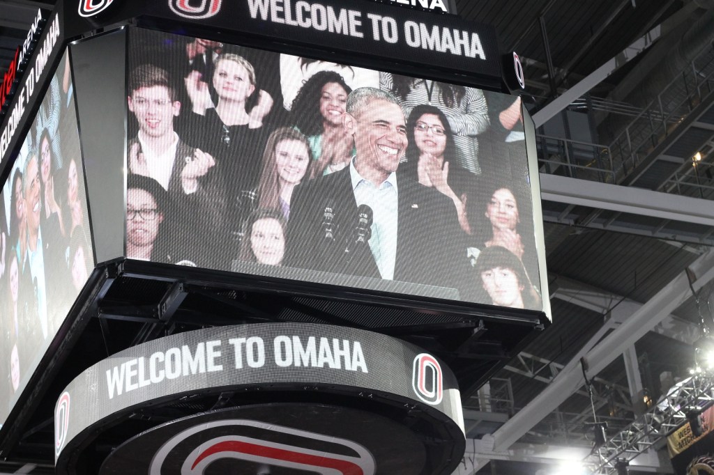 President Obama chose Omaha as his first stop after his State of the Union address. 